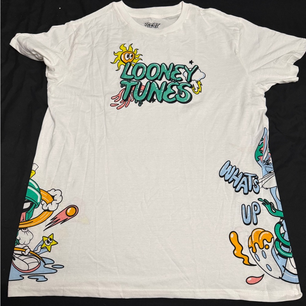 Warner Bros. White Graphic Kids T-Shirt